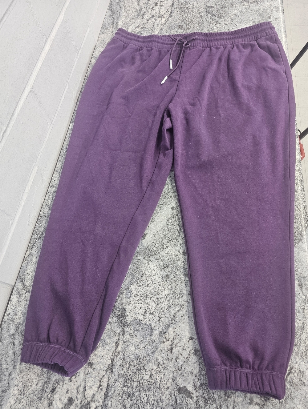 YITTY 4X NWT Plum Drawstring Jogger Sweatpants for Women